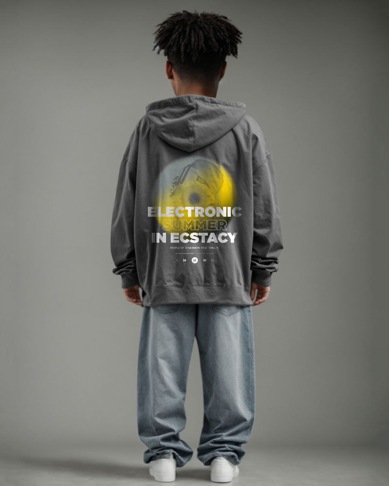 Electronic Summer CD Hoodie Grey