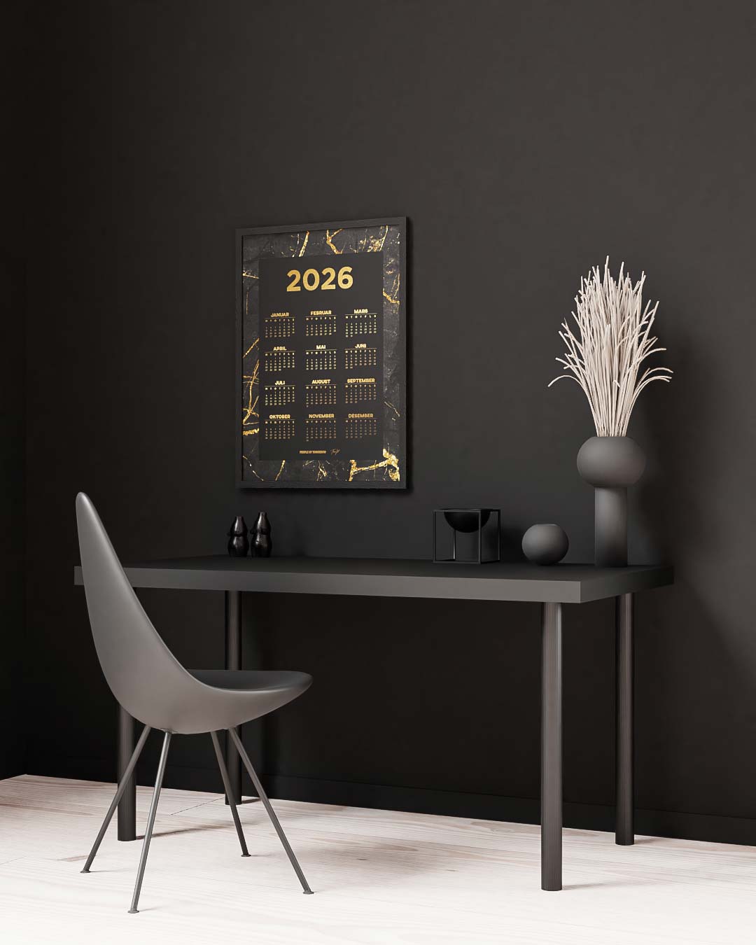 Kalender 2026 – Gold