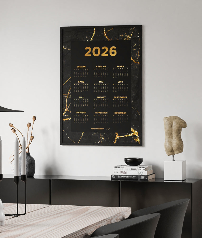 Kalender 2026 – Gold