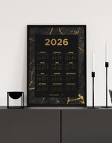 Kalender 2026 – Gold