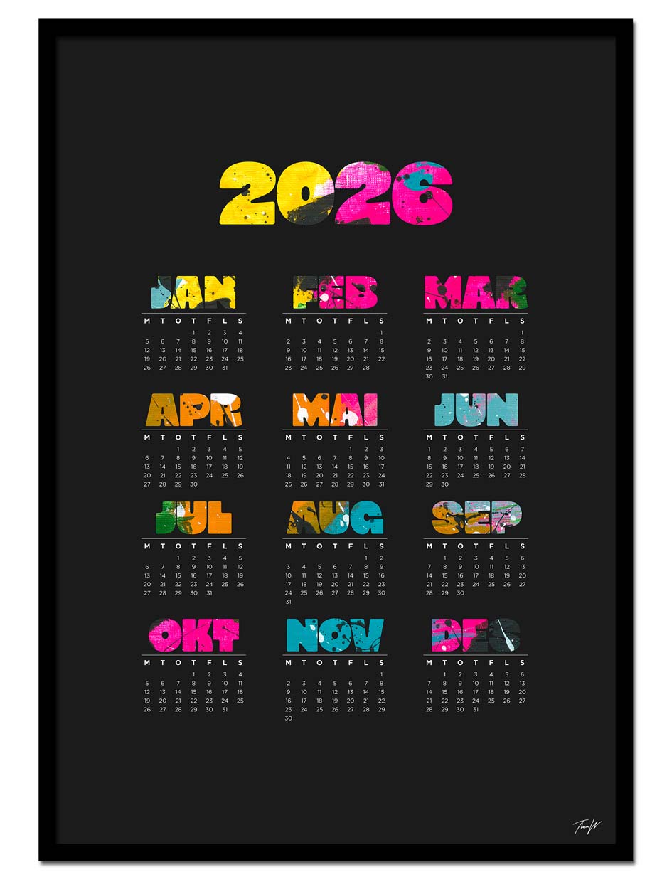 Kalender 2026 – Color