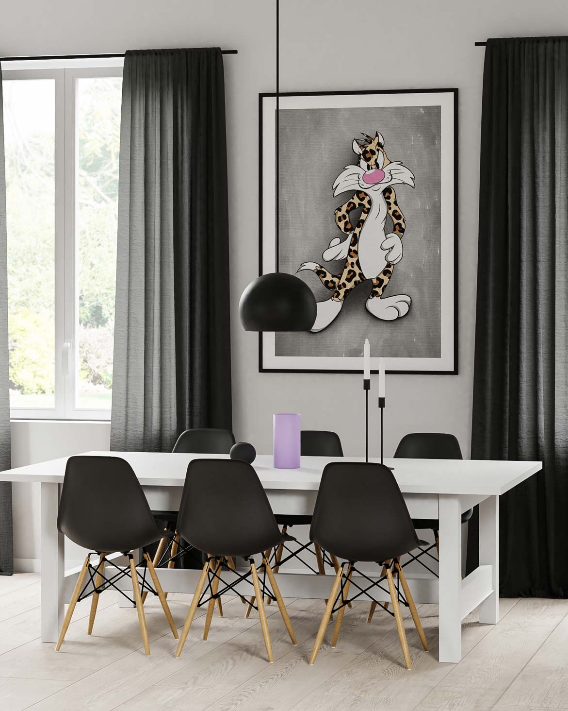 Looney Leo – Grey