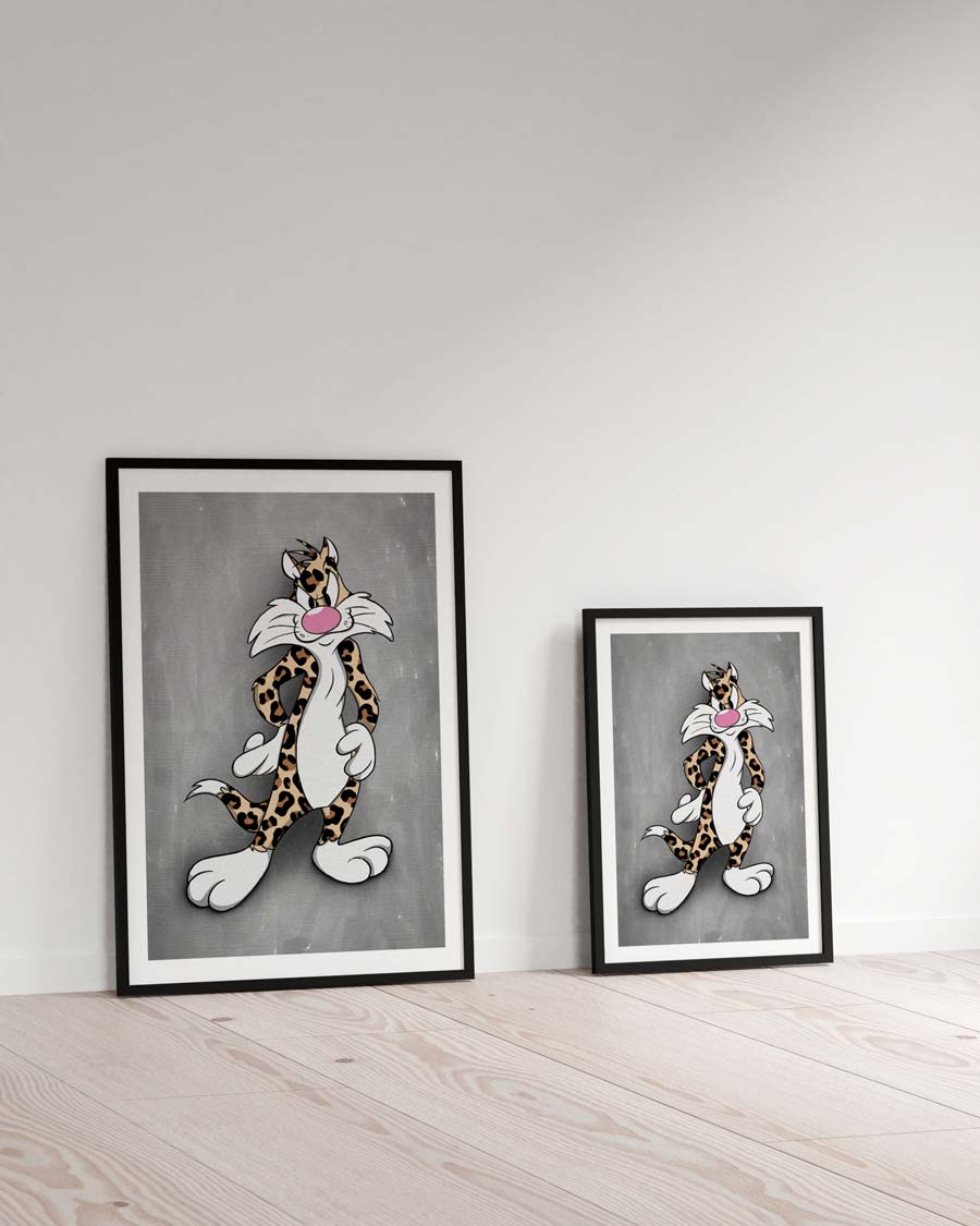 Looney Leo – Grey