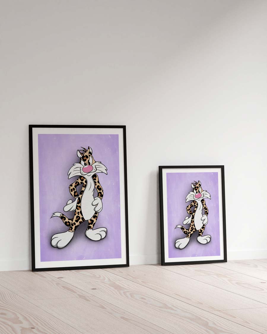 Looney Leo – Purple