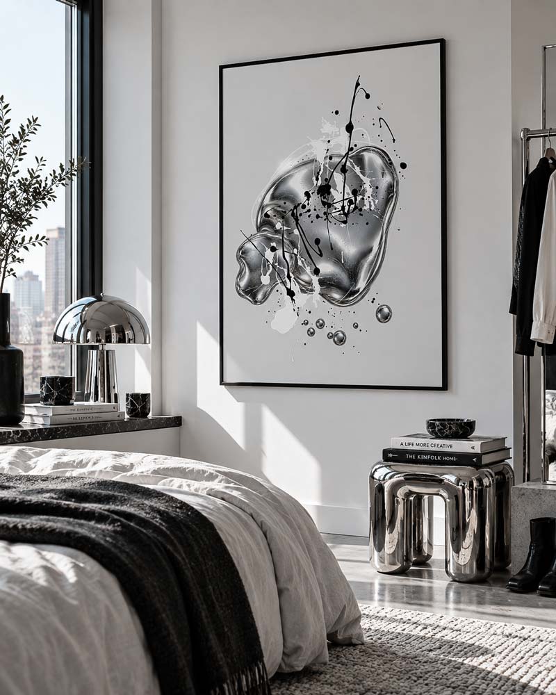 «metallic mess» i interiør