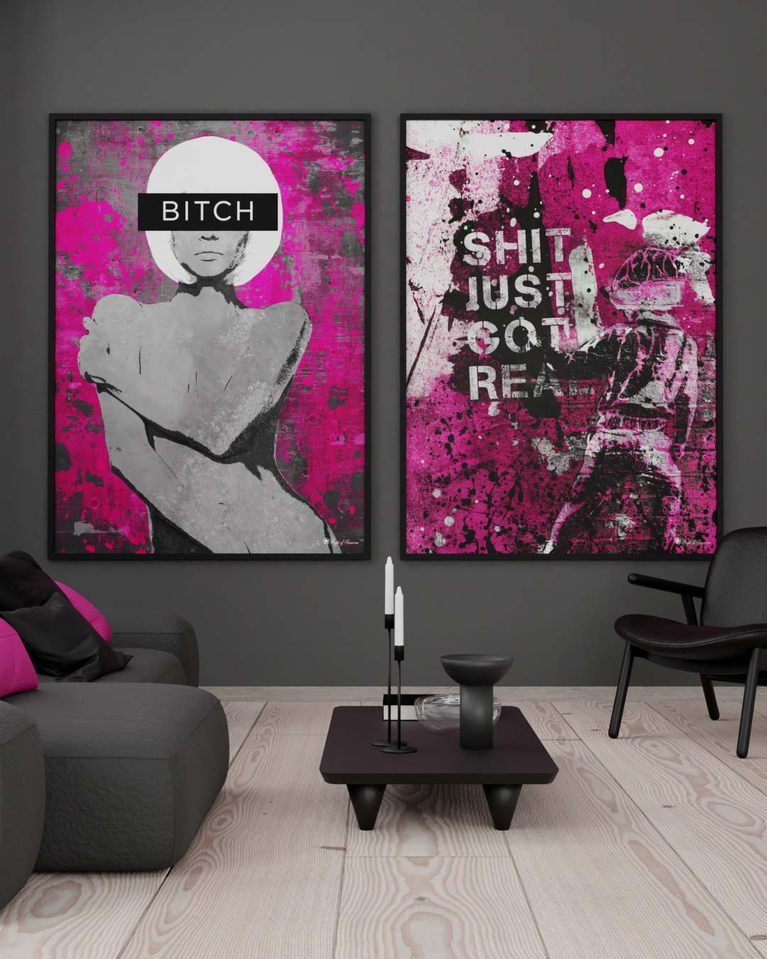 Shit Just Got Real – Pink