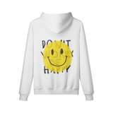 Dont Worry Be Happy Hoodie White
