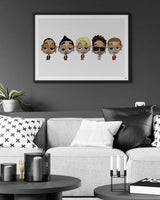 "Backstreet Boys" | av Thea W. | Posters & Kunstplakater | People of Tomorrow
