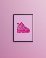 "Buffalo – Pink" av Thea W. | Limited Edition Kunstplakat | People of Tomorrow