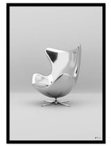 Chrome Egg Chair