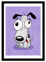 Dumb Dog – Purple 50x70 cm