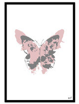 Dusty Pink Butterfly