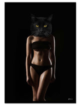 Femme Féline – kunstplakat av Thea W.