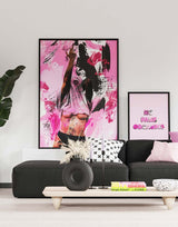 "Free Spirit" – Pink | av Thea W. | Posters & Kunstplakater | People of Tomorrow