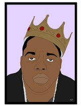 "Notorious B.I.G" av Thea W. | Limited Edition Kunstplakat | People of Tomorrow