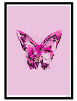 Scattered Butterfly – Pink