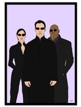 "The Matrix" av Thea W. | Limited Edition Kunstplakat | People of Tomorrow